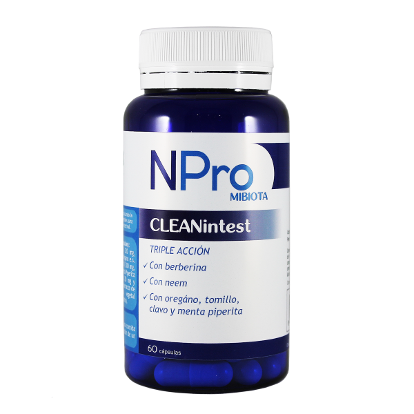 NPRO CLEANTINTEST 60 CAP NATURAL PROBIOTICS