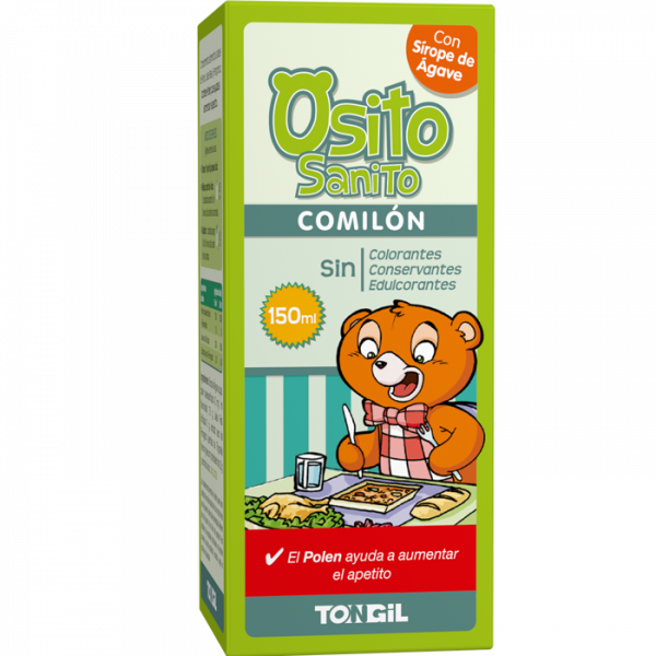 OSITO SANITO COMILON JARABE 200 ML. TONGIL