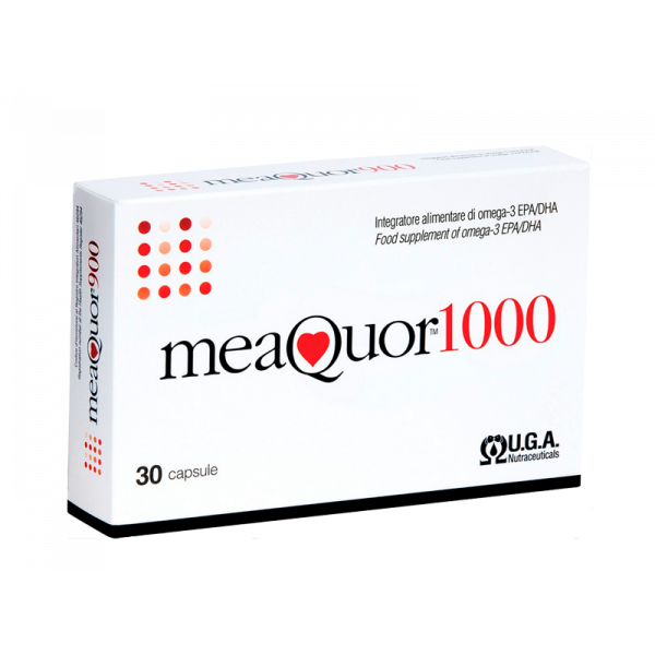 MEAQUOR 1000 30 PERLAS UGA NUTRACEUTICALS