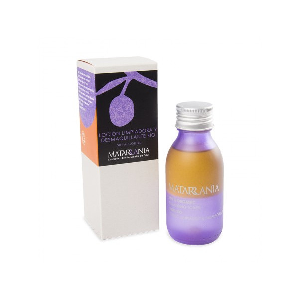 LOCION LIMPIADORA Y DESMAQUILLANTE 100% BIO 100 ML MATARRANIA