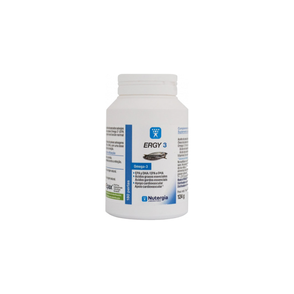 ERGY-3 (OMEGA 3) 180 PERLAS NUTERGIA