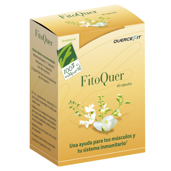 FITOQUER QUERCETINA 60 CAP CIEN POR CIEN NATURAL