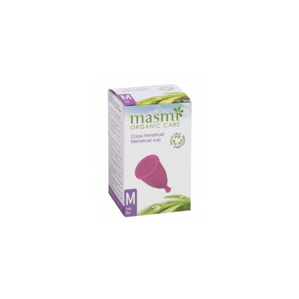 COPA MENSTRUAL TALLA M MASMI NATURAL COTTON