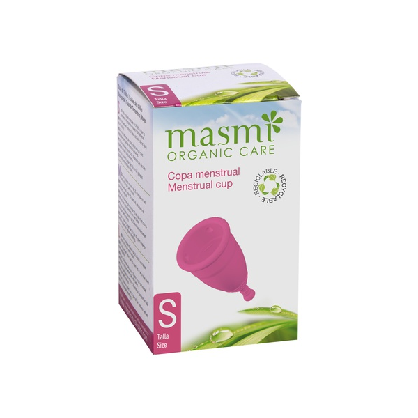 COPA MENSTRUAL TALLA S MASMI NATURAL COTTON