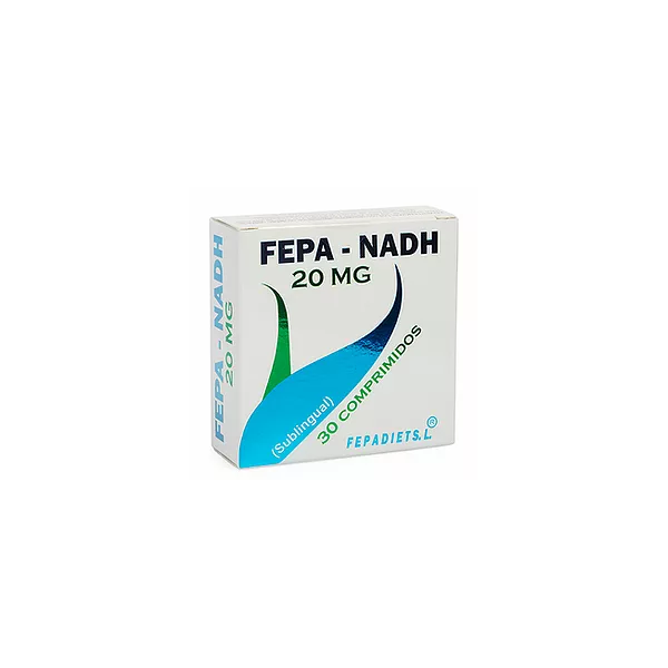 FEPA NADH 20MG 30 COMP SUBLINGUALES FEPADIET