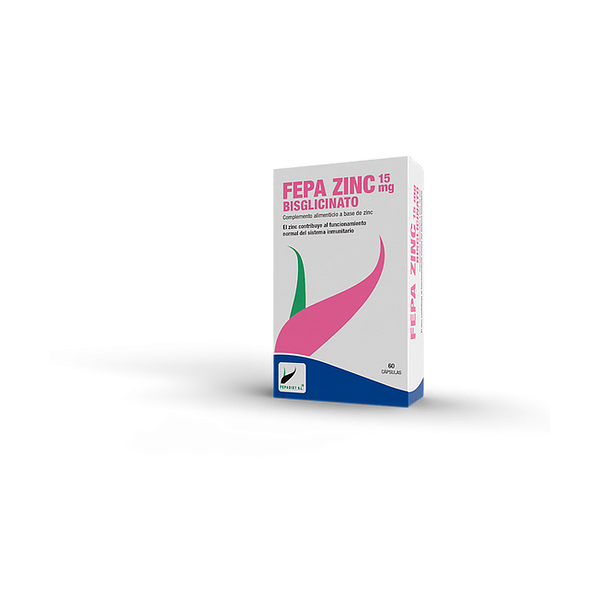 FEPA ZINC BISGLICINATO 15 MG 60 CAP FEPADIET