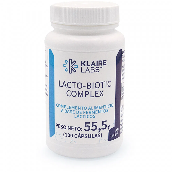 LACTOBIOTIC COMPLEX 100 CAP KLAIRE LABS VALENIA BIOLOGICS