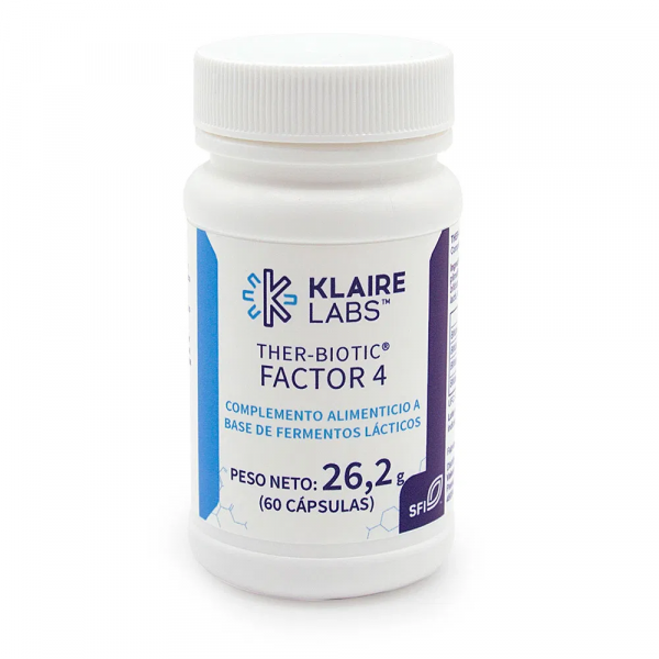 THER BIOTIC FACTOR 4 60 CAP KLAIRE LABS VALENTIA BIOLOGICS