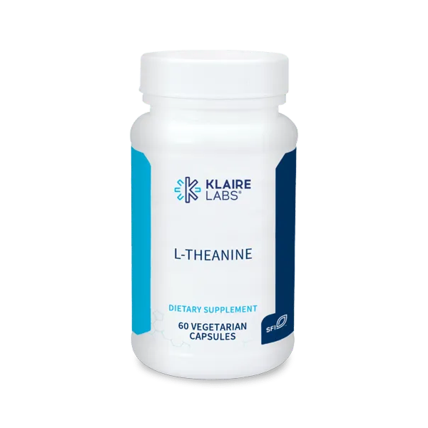 TEANINA 100 MG 60 CAP KLAIRE LABS VALENTIA BIOLOGICS