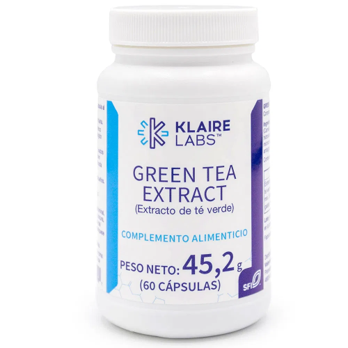 GREEN TEA EXTRACT 60 CAP KLAIRE LABS VALENTIA BIOLOGICS