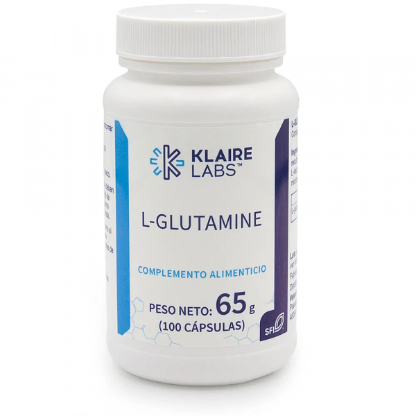 GLUTAMINA 500 MG 100 CAP KLAIRE LABES VALENTIA BIOLOGICS