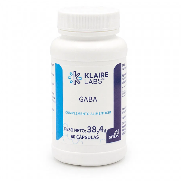 GABA 500 MG 60 CAP KLAIRE LABS VALENTIA BIOLOGICS