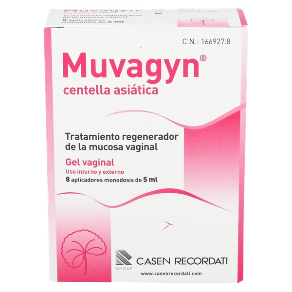 MUVAGYN CENTELLA GEL 8 APL 5 ML CASEN