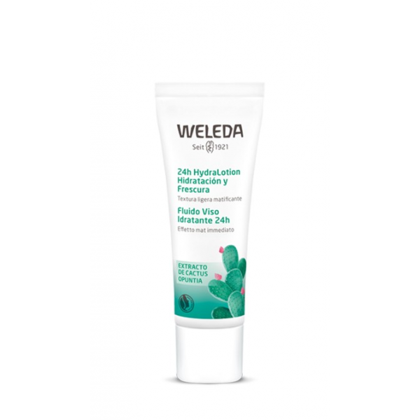 WELEDA 24H HYDRALOTION FLUIDO HIDRATACION Y FRESCURA CACTUS 30ML