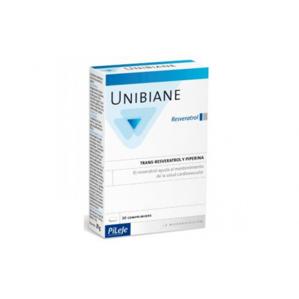 UNIBIANE RESVERATROL 30 CAP PILEJE