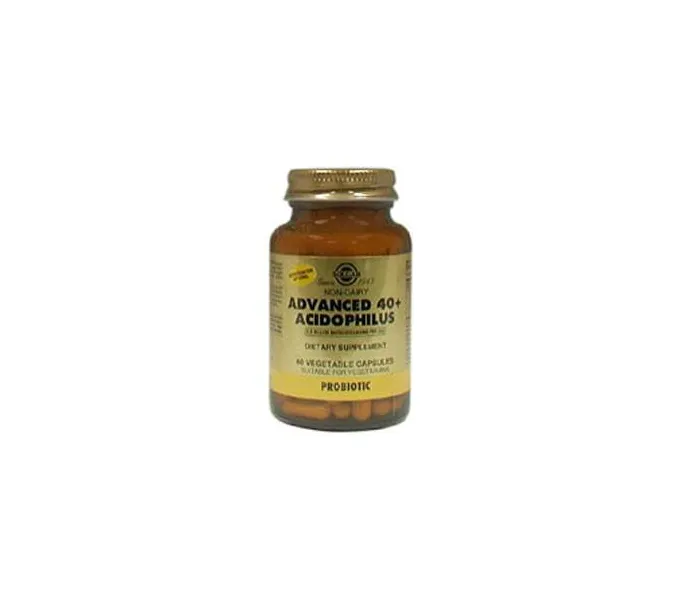 Comprar 40 PLUS ACIDOPHILUS AVANZADO 120 CAP SOLGAR online - Coliseum