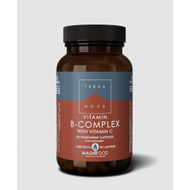 B-COMPLEX CON VIT C 100 CAP...