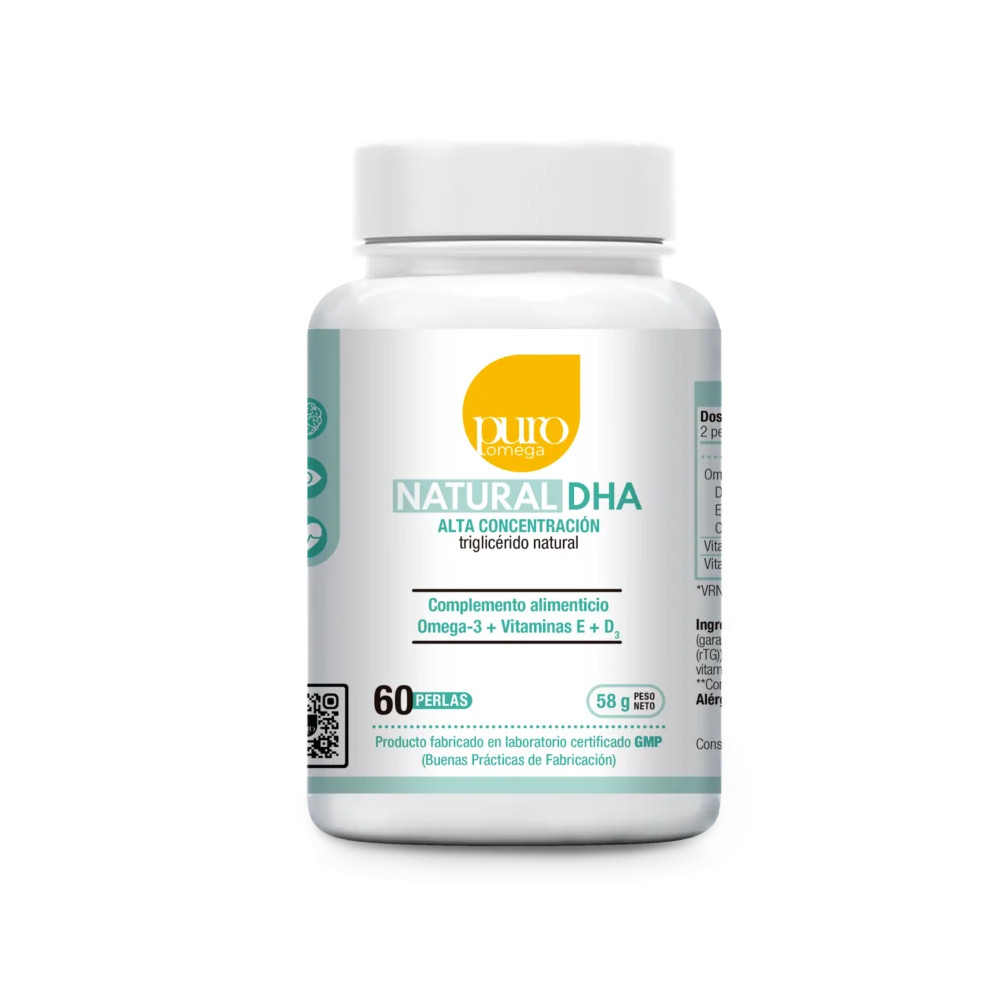 Omega 3 DHA puromega alta calidad sello IFOS