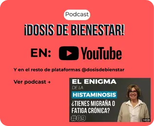 Dosis de bienestar. Escucha nuestro podcast. Haz click para acceder al nuestro canal de YouTube.